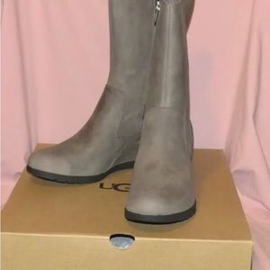 UGG Joely Wedge Boot- worn once